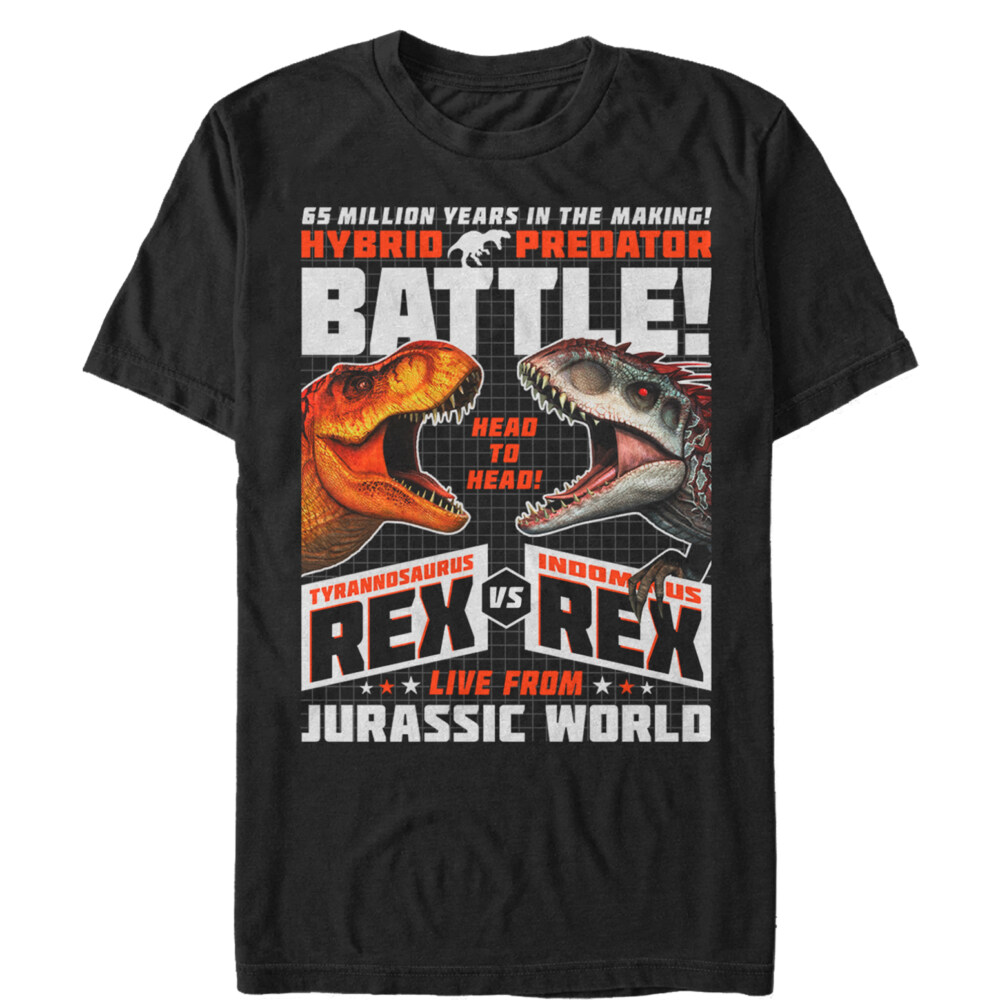 Men's Jurassic World Predator Ultimate Showdown  Adult T-Shirt