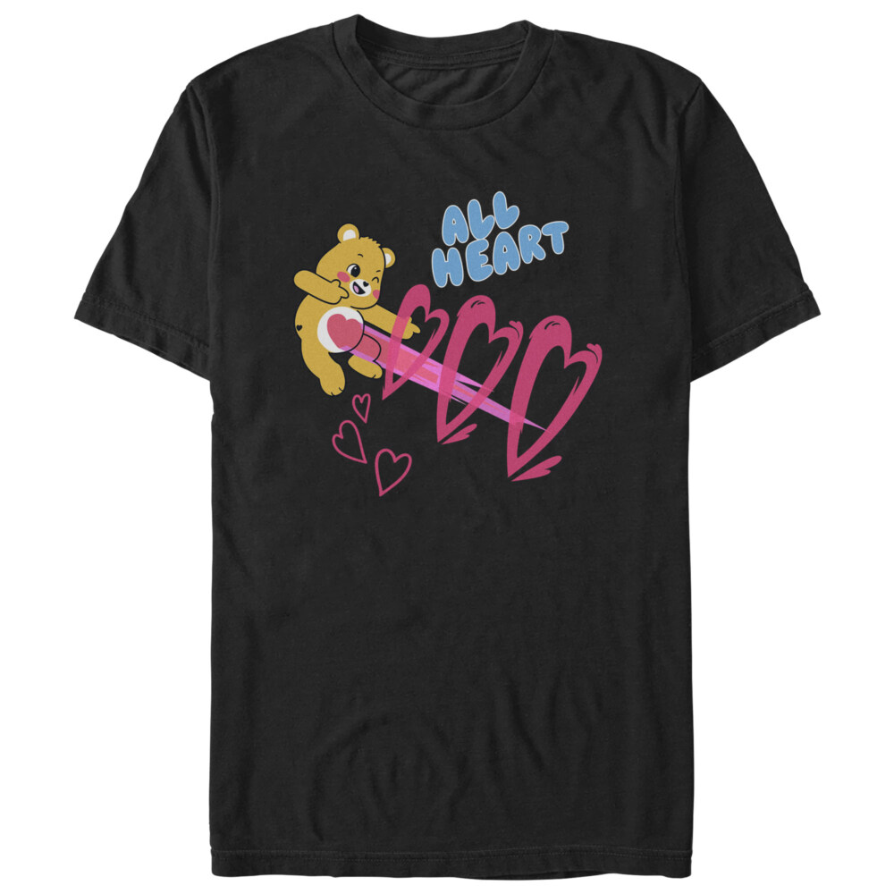 Men's Care Bears All Heart Bear  Adult T-Shirt