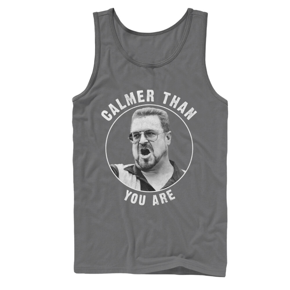 Men's The Big Lebowski Walter Calmer Than You  Adult Tank Top