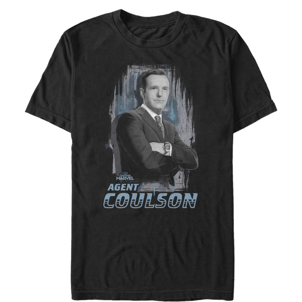 Men's Marvel Captain Marvel Agent Coulson  Adult T-Shirt