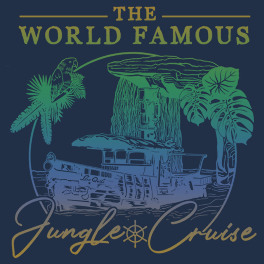 Men's Jungle Cruise The World Famous La Quila Ombre  Adult Long Sleeve Shirt