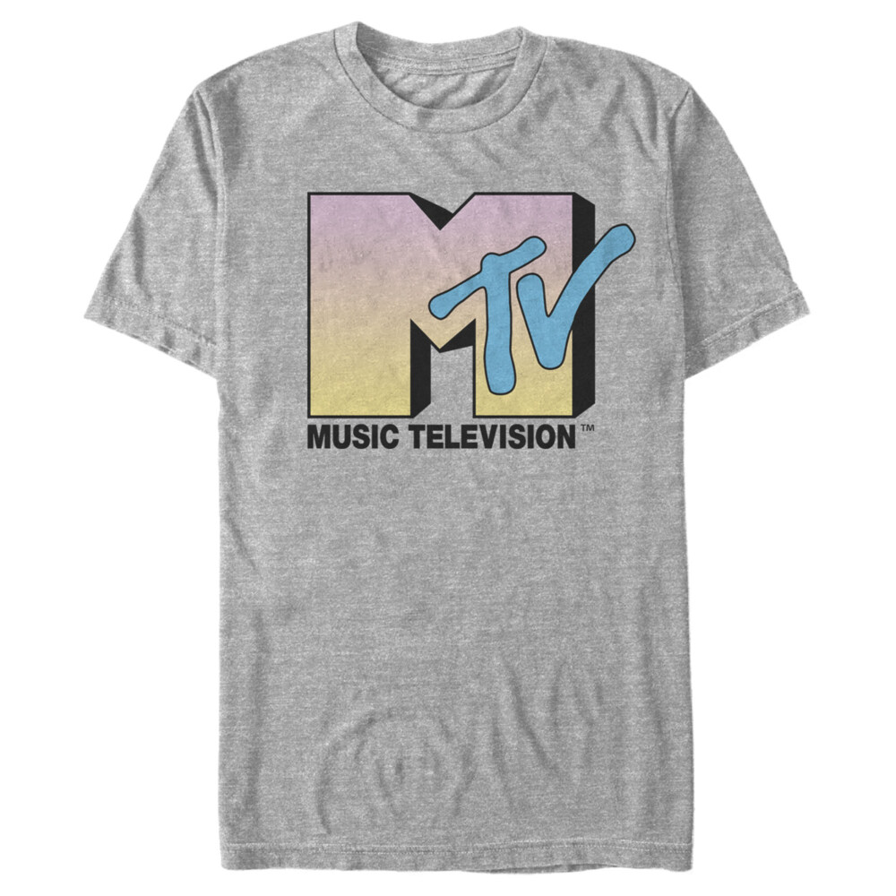 Men's MTV Basic Logo  Adult T-Shirt