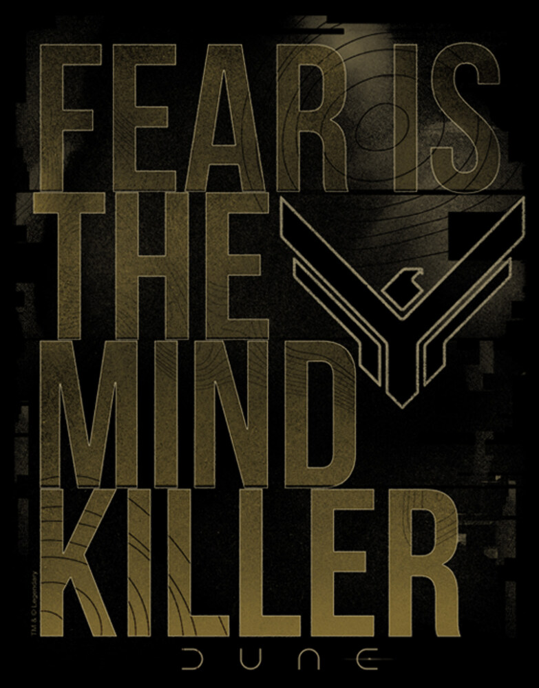 Men's Dune Mind-Killer Quote  Adult T-Shirt