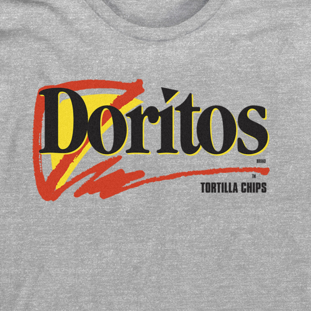 Men's Doritos 90s Logo  Adult Long Sleeve Shirt