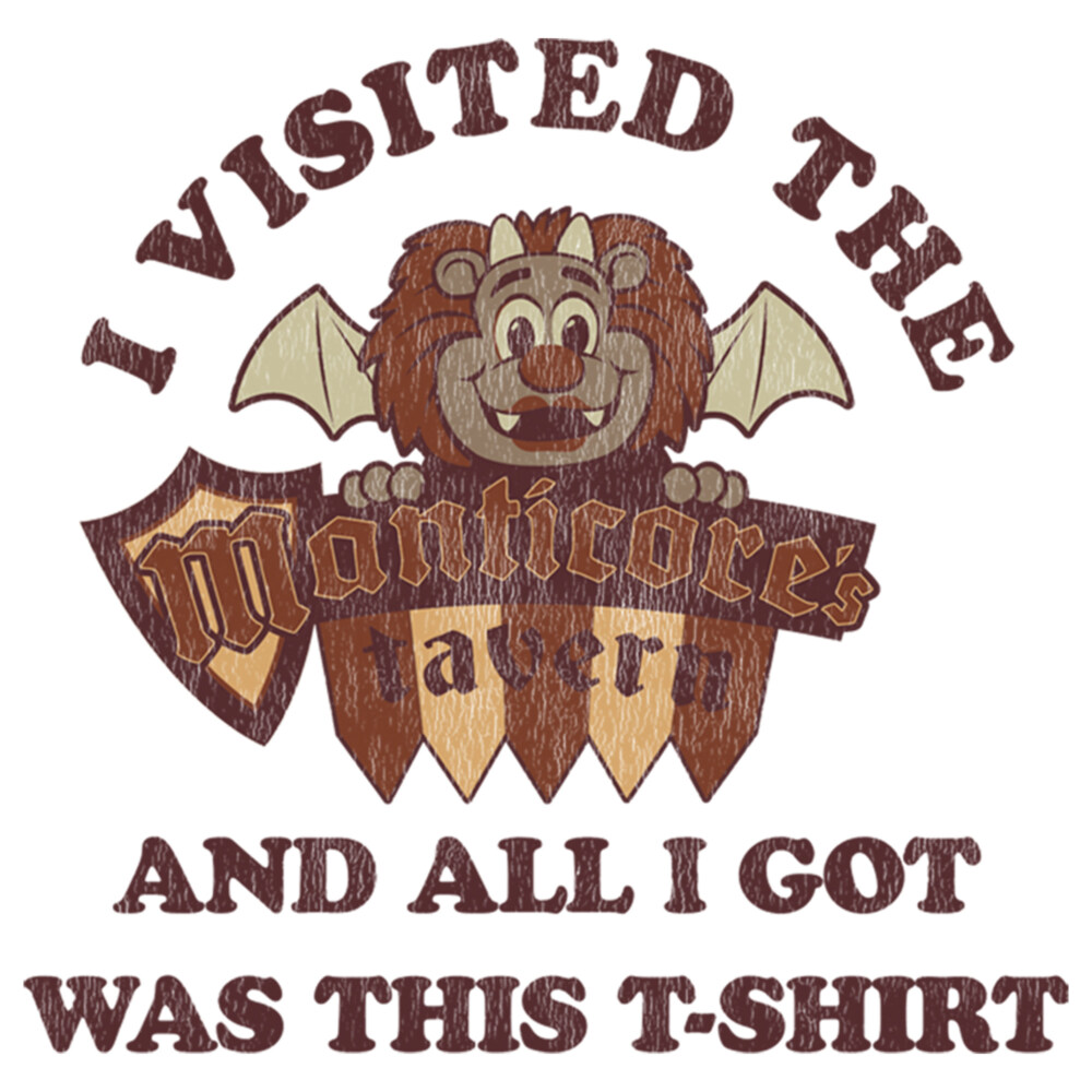 Men's Onward Manticore Tavern Got this Shirt  Adult Baseball Tee