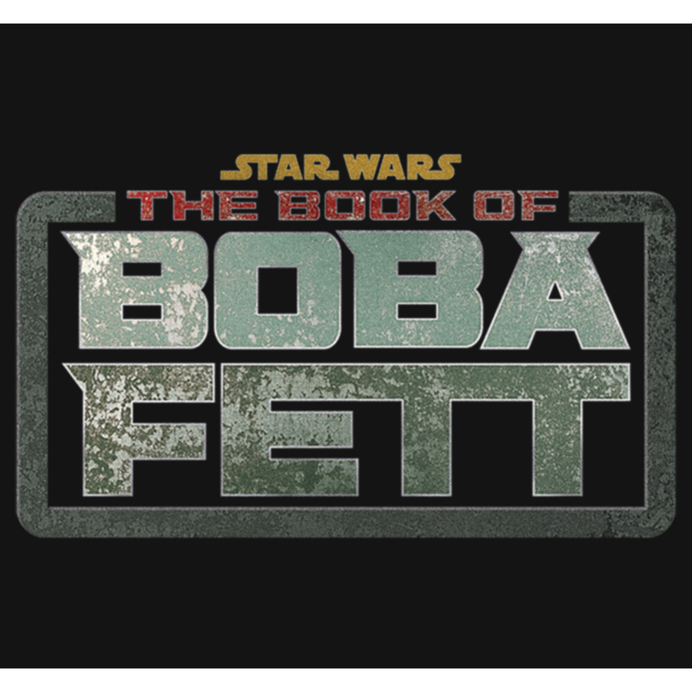 Men's Star Wars: The Book of Boba Fett Distressed Logo  Adult Tank Top