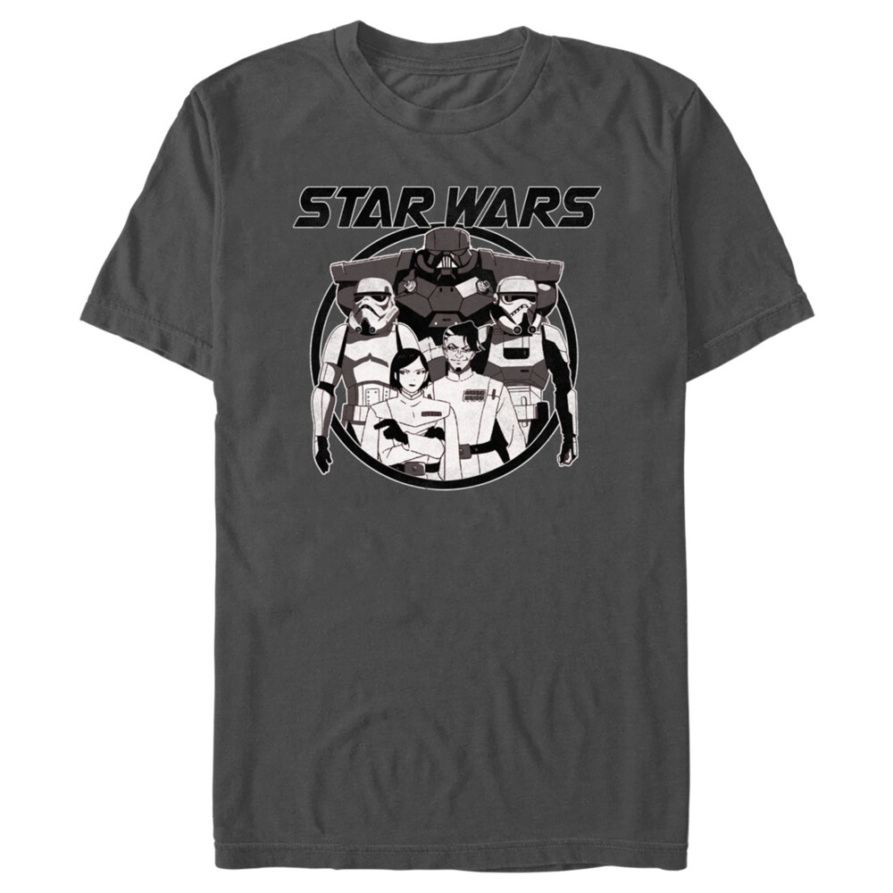 Men's Star Wars: Visions Stormtroopers Anime  Adult T-Shirt