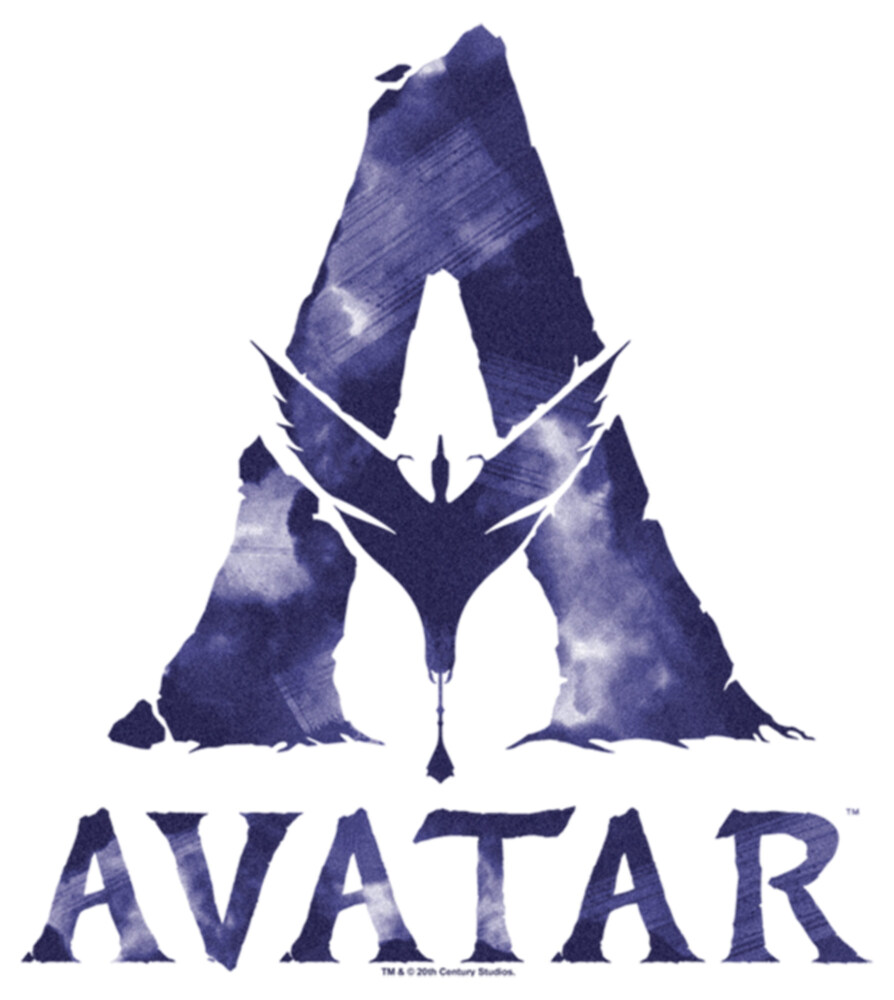 Men's Avatar Watercolor A Logo  Adult T-Shirt