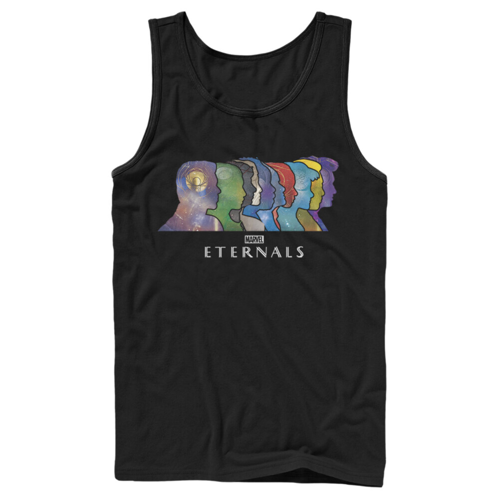 Men's Marvel Eternals Silhouettes  Adult Tank Top