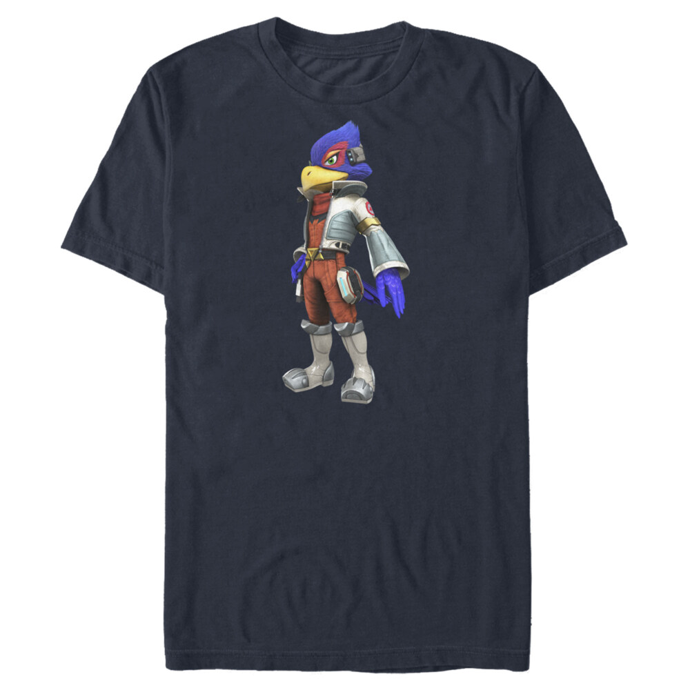 Men's Nintendo Starfox Falco Pose  Adult T-Shirt