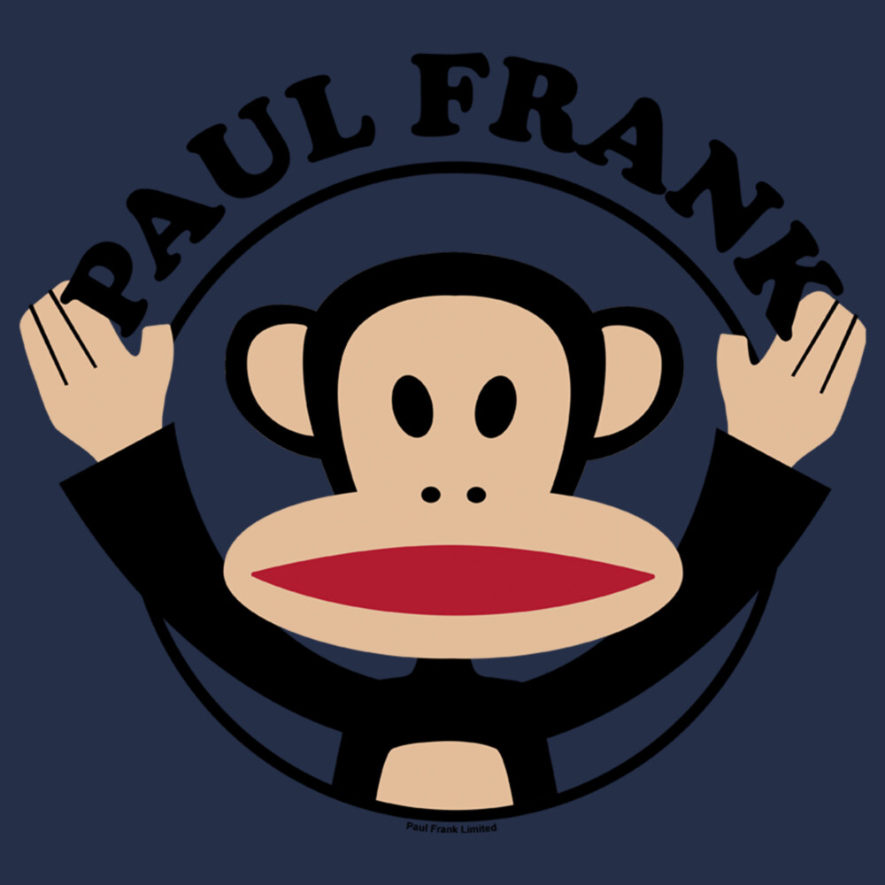 Men's Paul Frank Julius Circle  Adult T-Shirt