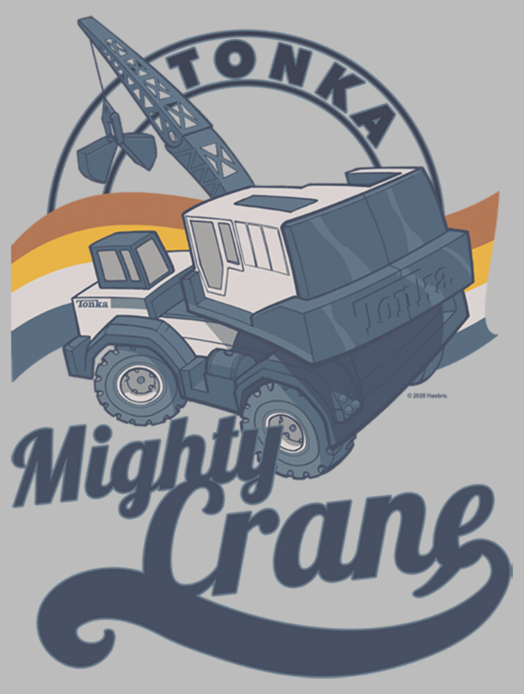 Men's Tonka Mighty Crane  Adult T-Shirt