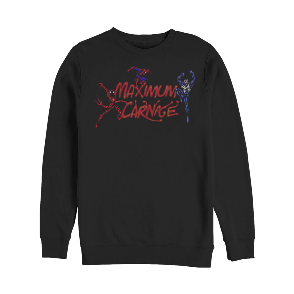 Men's Marvel Maximum Carnage Trio  Adult Sweatshirt