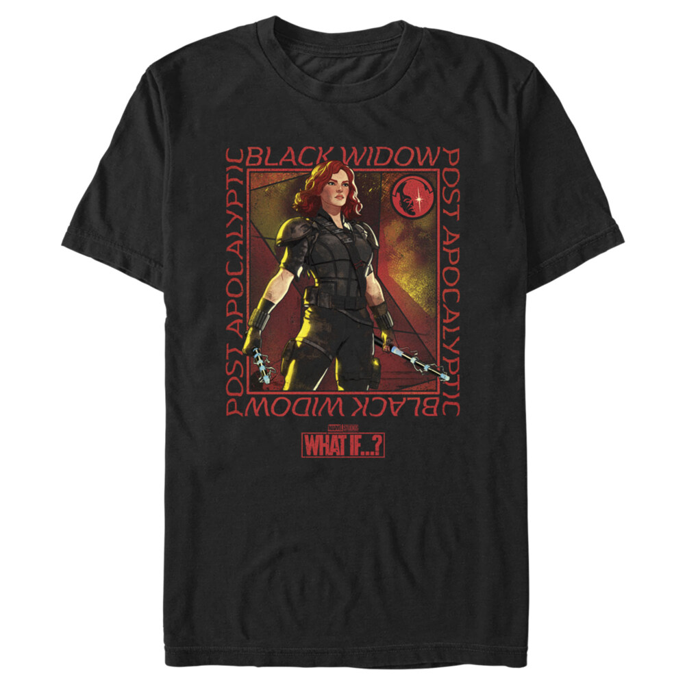 Men's Marvel What if�? Black Widow  Adult T-Shirt