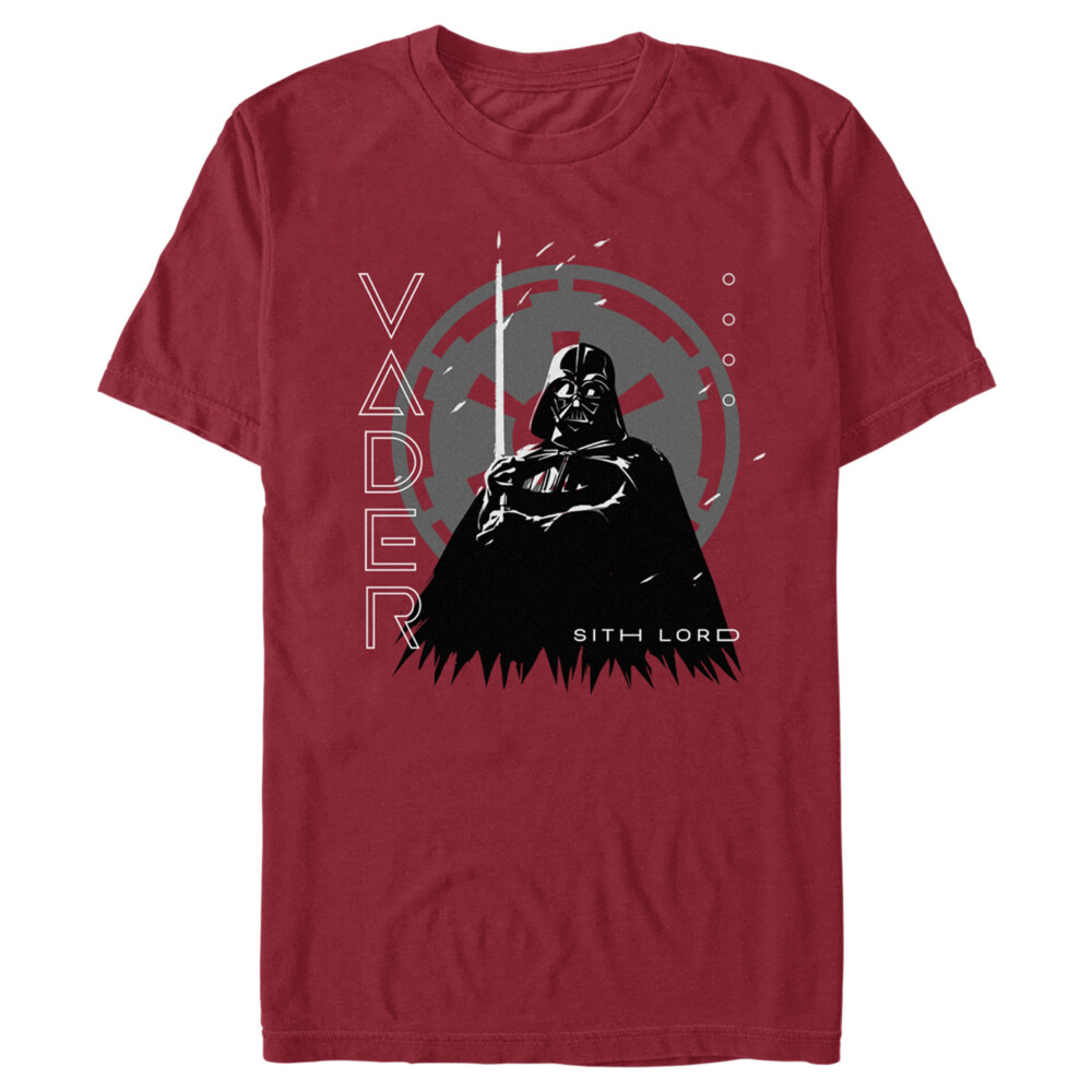 Men's Star Wars: Obi-Wan Kenobi Darth Vader Sith Lord  Adult T-Shirt