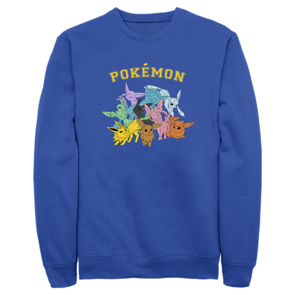 Men's Pokemon Eeveelutions  Adult Sweatshirt