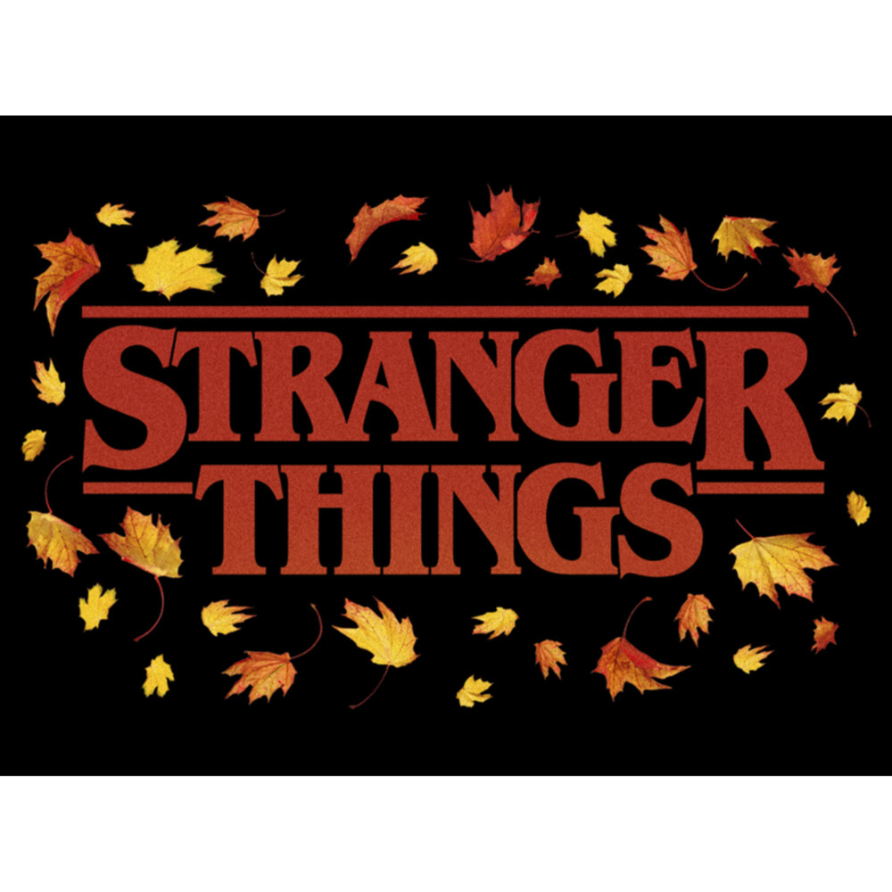 Men's Stranger Things Autumn Logo  Adult T-Shirt