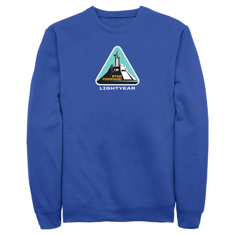 Men's Lightyear Star Command Launch  Adult Sweatshirt