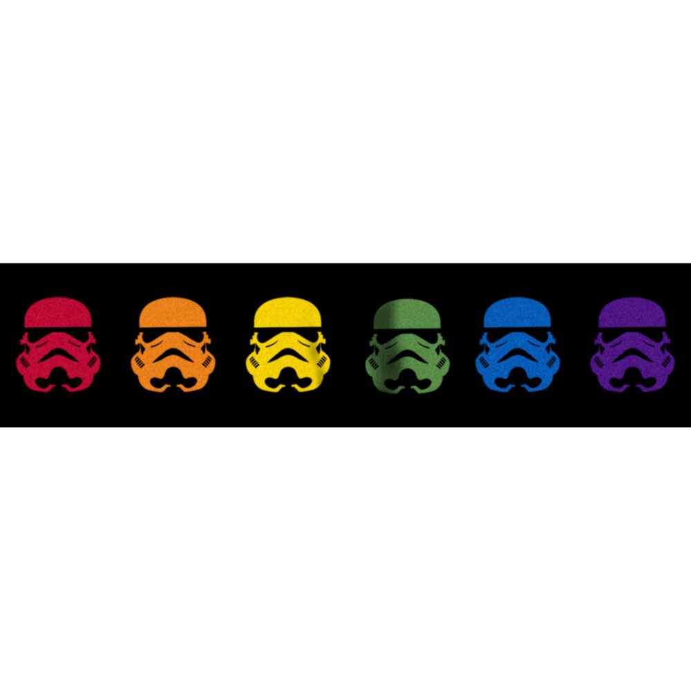 Men's Star Wars Stormtrooper Pride Rainbow  Adult T-Shirt