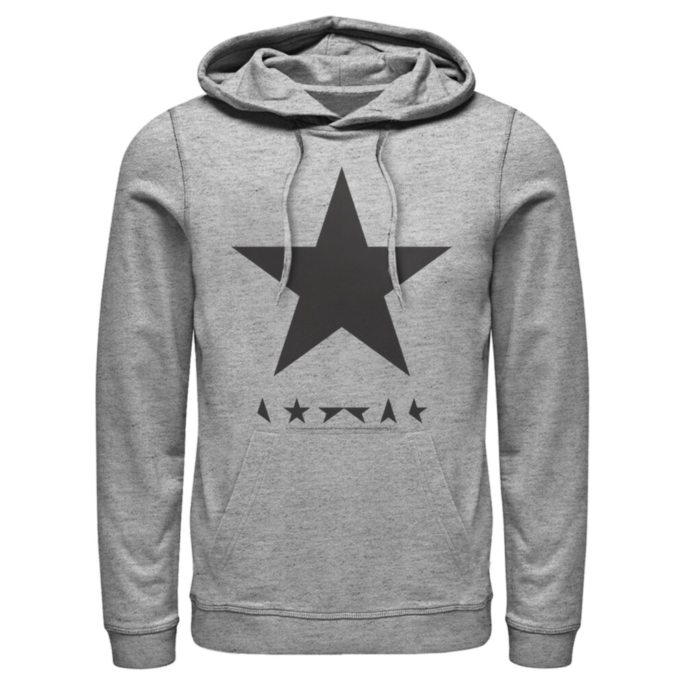 Men's David Bowie Blackstar  Adult Pull Over Hoodie