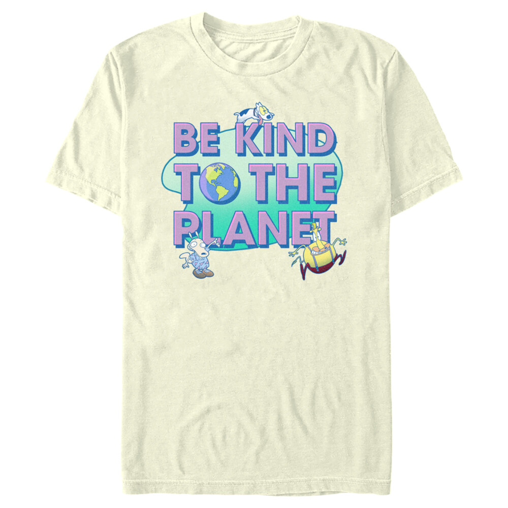 Men's Rocko's Modern Life Kind to the Planet  Adult T-Shirt