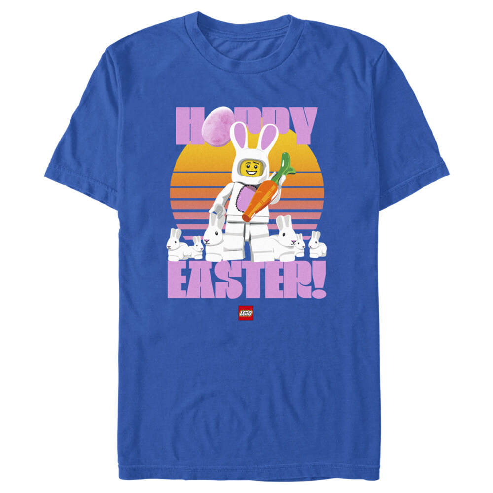 Men's LEGO Bunny Suit Guy Happy Easter  Adult T-Shirt