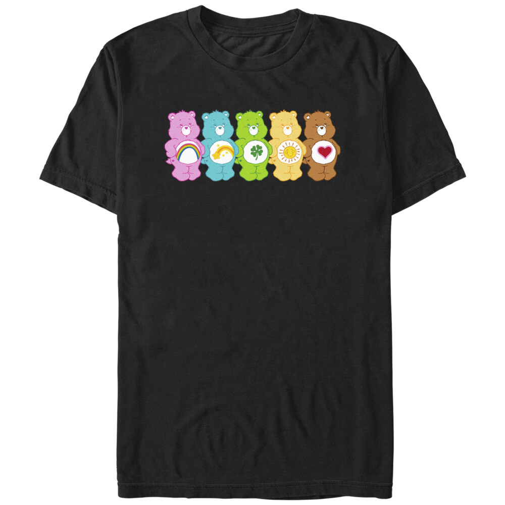 Men's Care Bears Bears Line Up  Adult T-Shirt