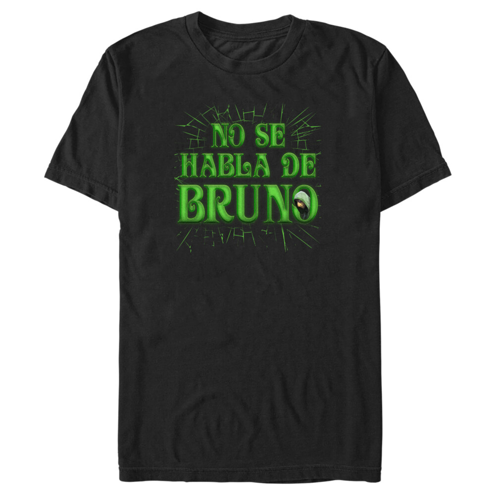 Men's Encanto No Se Habla De Bruno Green Text  Adult T-Shirt