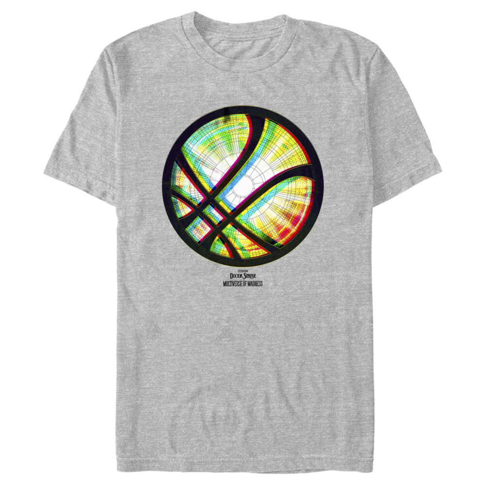 Men&#039;s Marvel Doctor Strange in the Multiverse of Madness Neon Logo  Adult T-Shirt