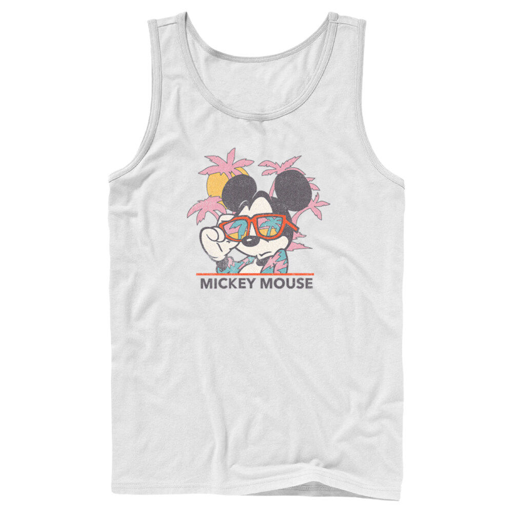 Men's Mickey & Friends Beach Ready Mickey Mouse  Adult Tank Top