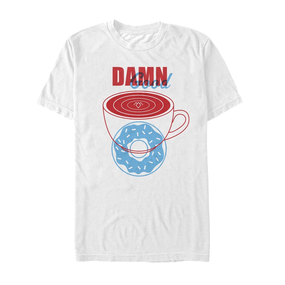 Men's Twin Peaks Fine Coffee and Donut  Adult T-Shirt