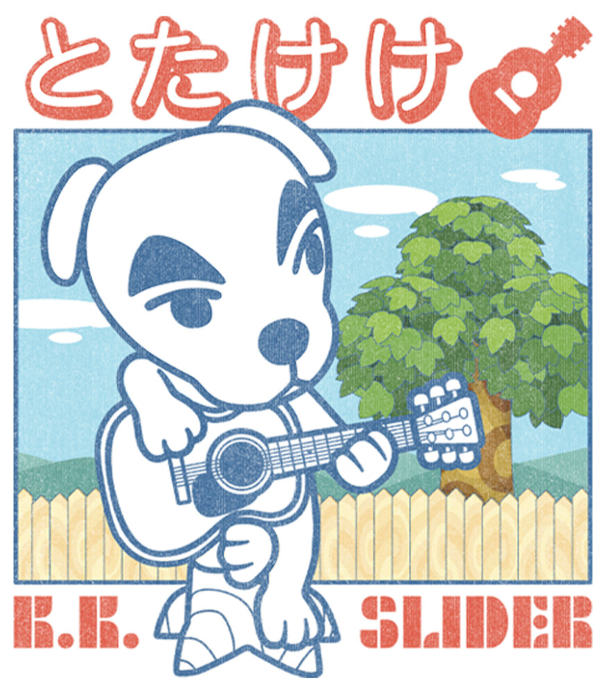 Men's Nintendo Totakeke K.K. Slider Guitar  Adult Sweatshirt