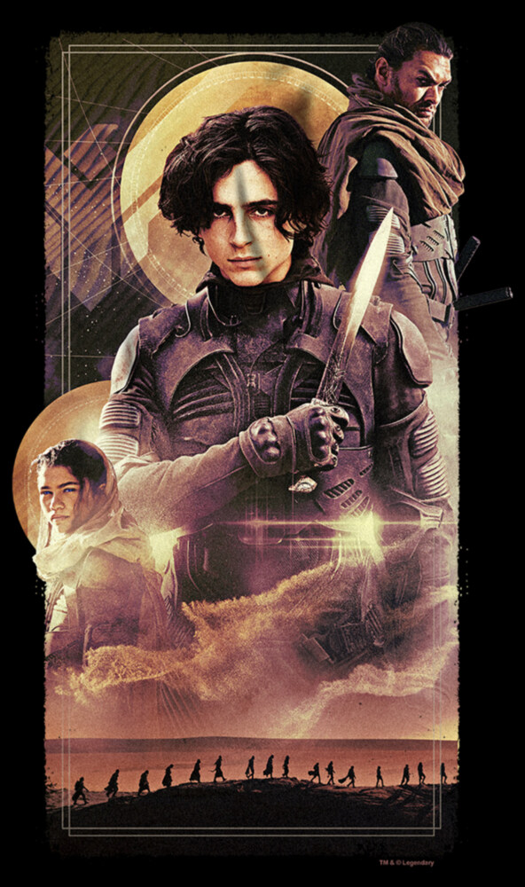 Men's Dune House Atreides Poster  Adult T-Shirt