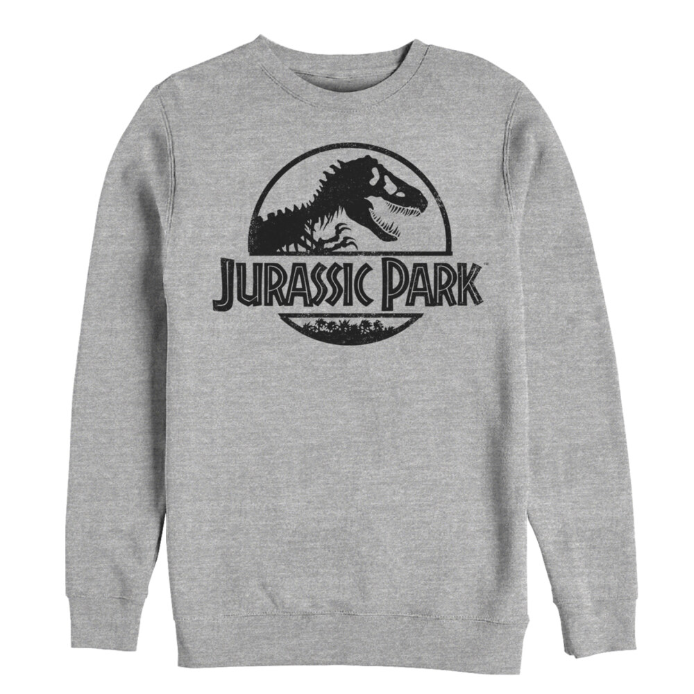 Men's Jurassic Park Classic Logo  Adult Sweatshirt