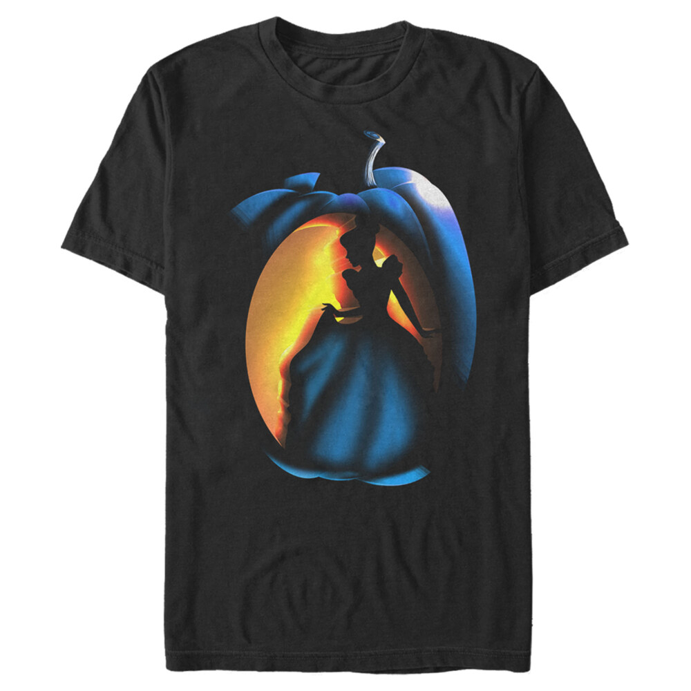 Men's Cinderella Cinderella Halloween Pumpkin  Adult T-Shirt