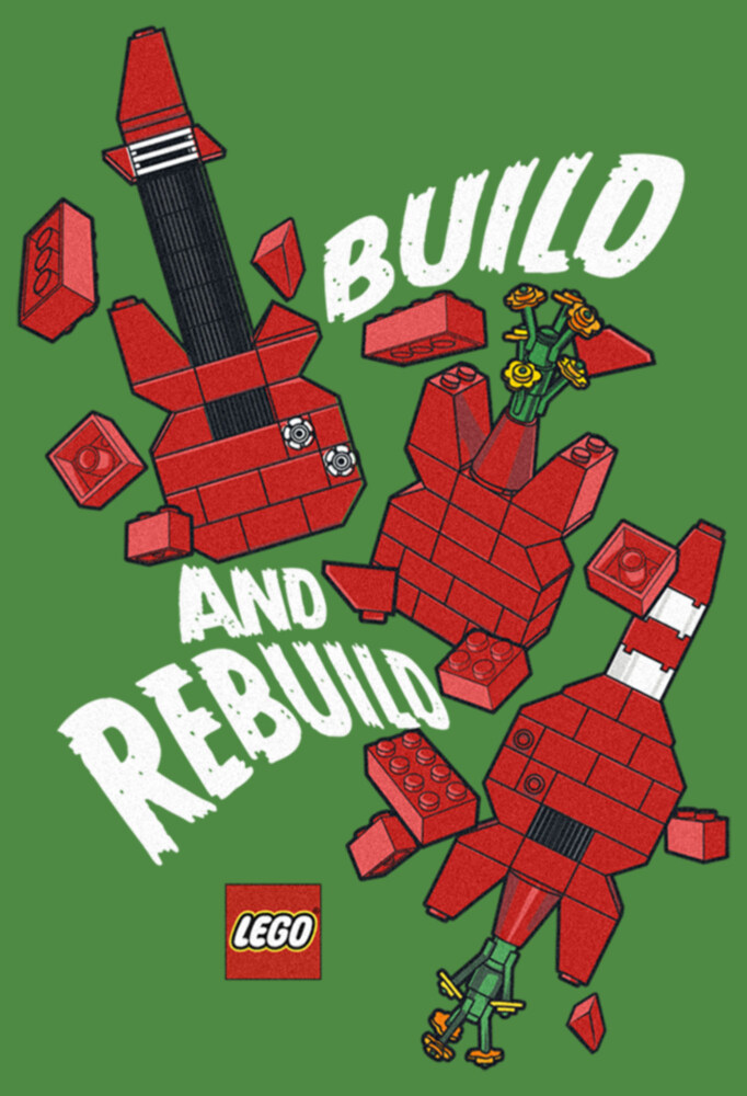 Men's LEGO Build and Rebuild  Adult T-Shirt