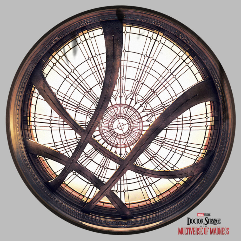 Men's Marvel Doctor Strange in the Multiverse of Madness Sanctum Window  Adult T-Shirt