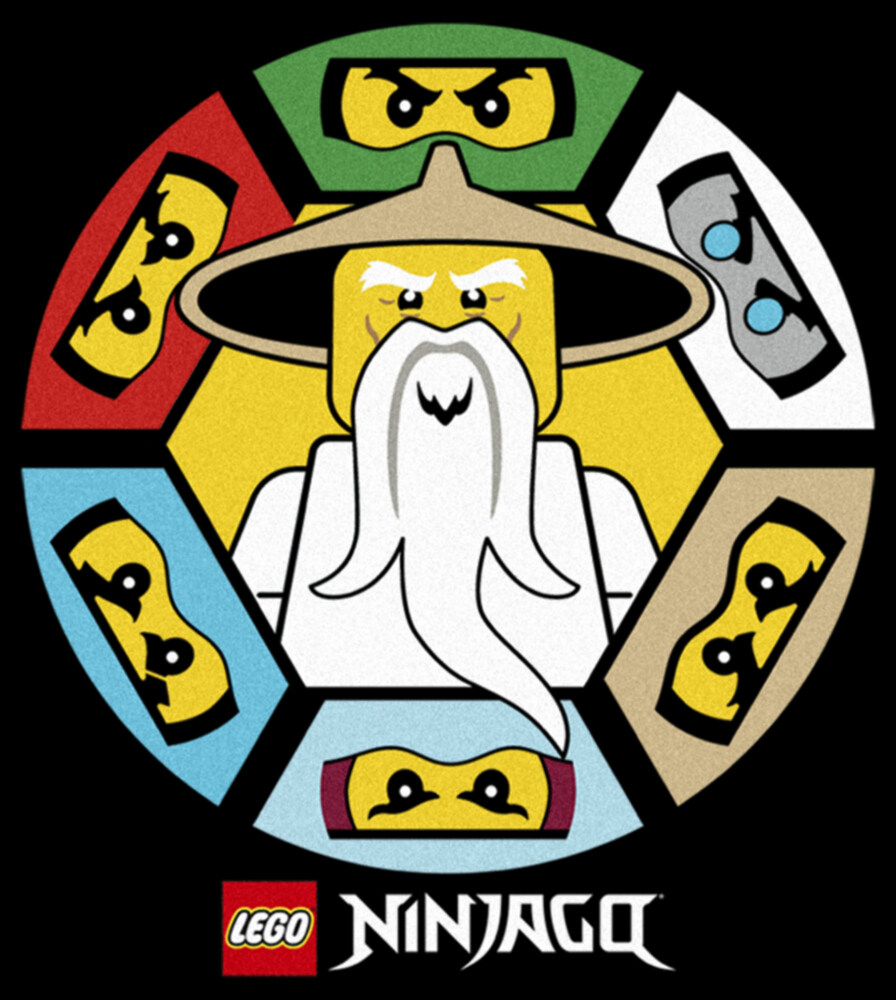 Men's LEGO: Ninjago Master Wu & Ninjas  Adult T-Shirt