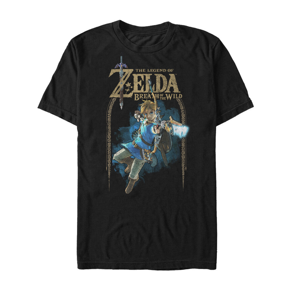 Men's Nintendo Legend of Zelda Breath of the Wild Arch  Adult T-Shirt