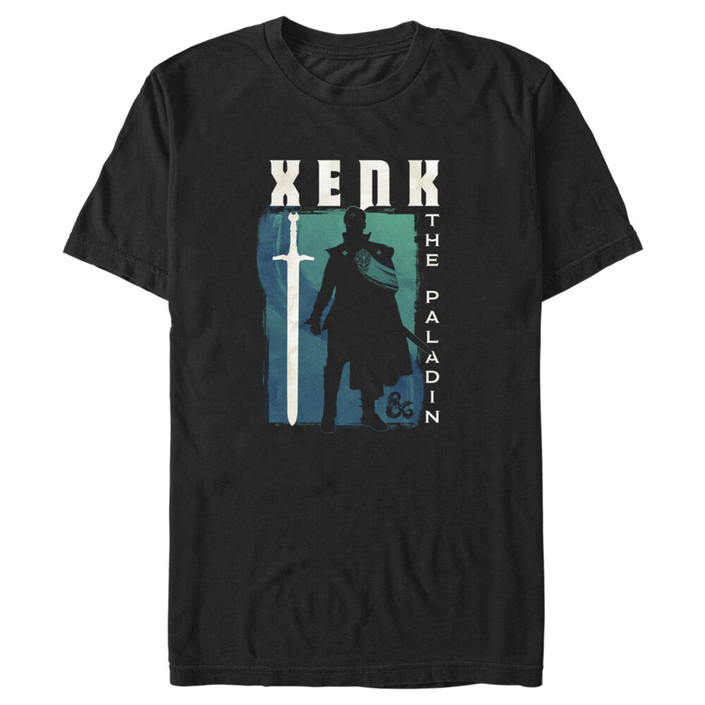 Men's Dungeons & Dragons: Honor Among Thieves Xenk the Paladin  Adult T-Shirt
