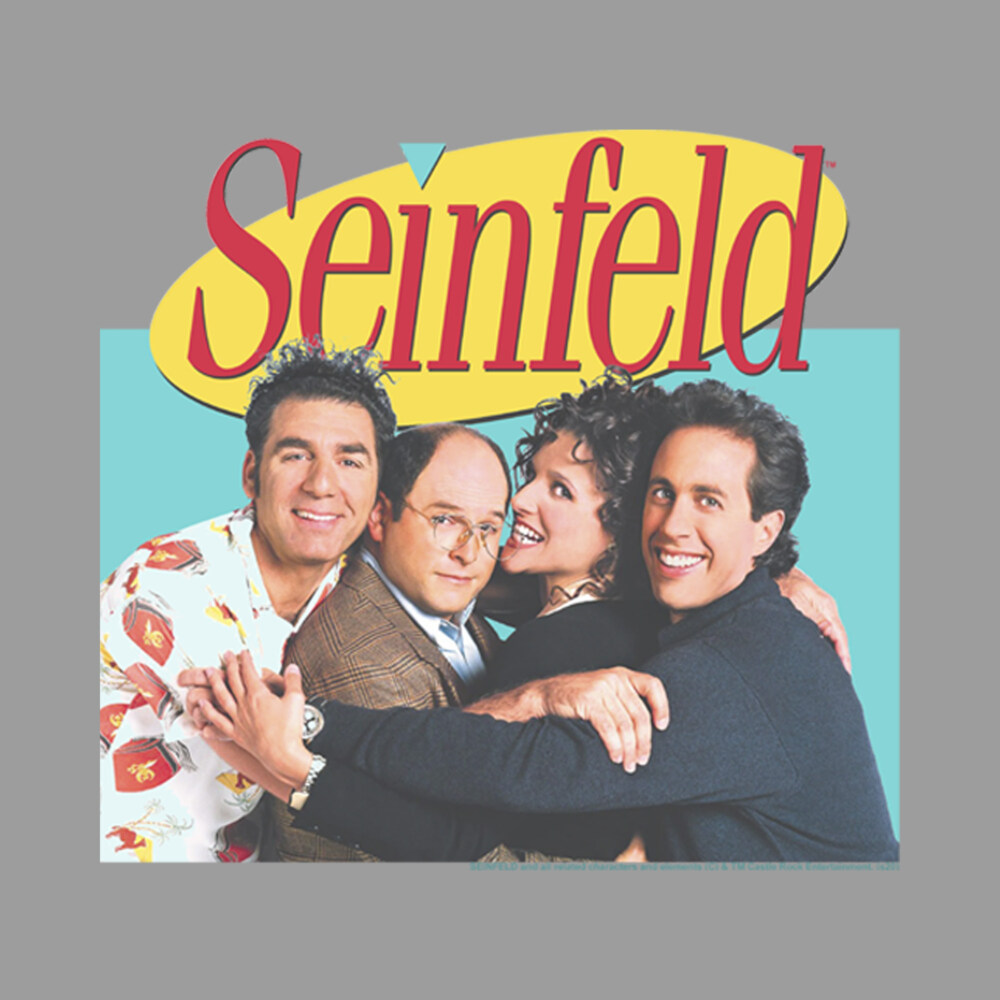 Men's Seinfeld Group Logo  Adult T-Shirt