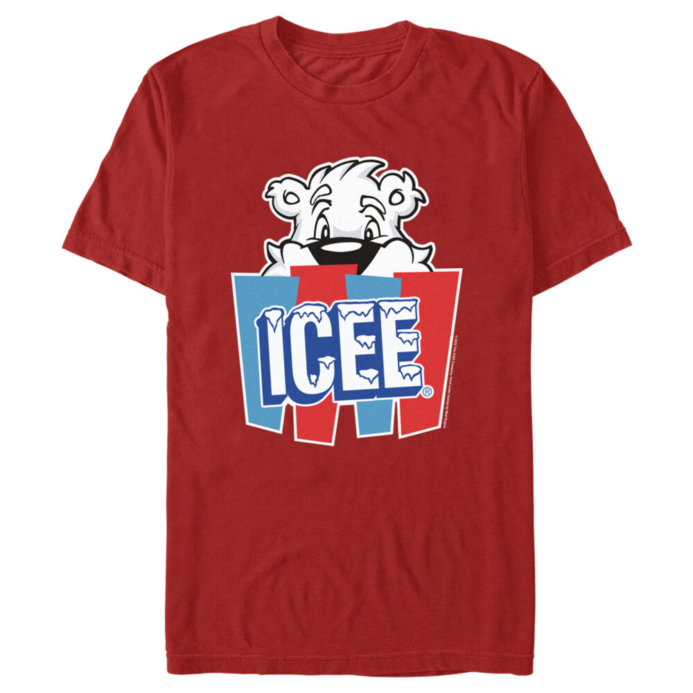 Men's ICEE Peekaboo Bear Logo  Adult T-Shirt