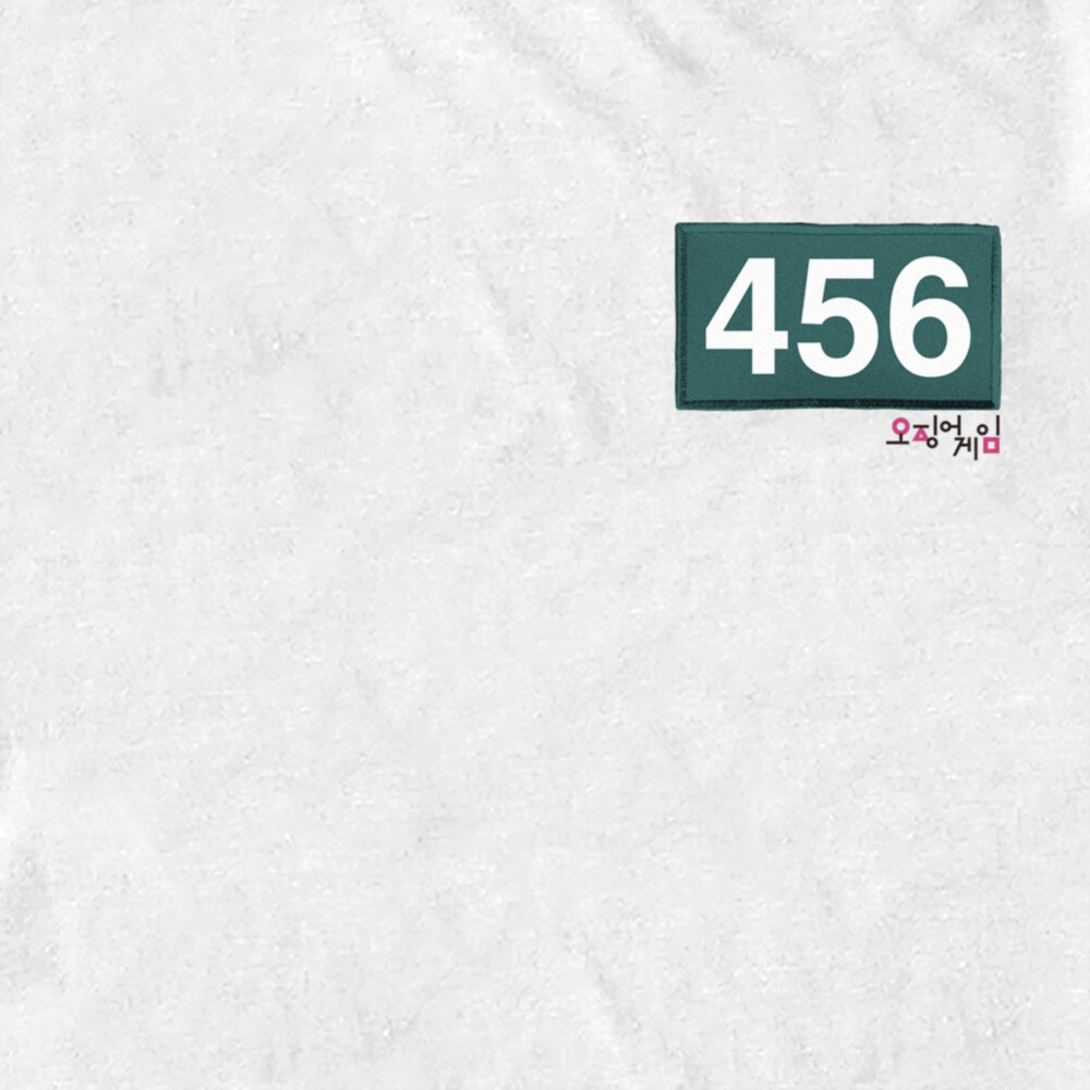 Men's Squid Game 456 Patch  Adult T-Shirt