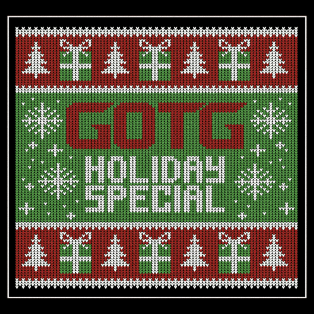 Men's Guardians of the Galaxy Holiday Special Christmas Sweater Square  Adult Sweatshirt