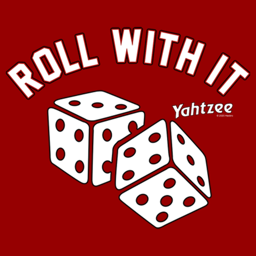 Men's Yahtzee Roll With It  Adult T-Shirt