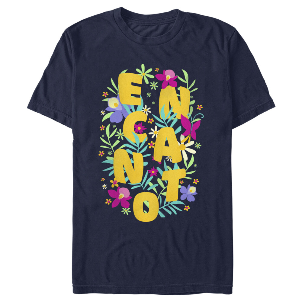 Men's Encanto Floral Logo  Adult T-Shirt