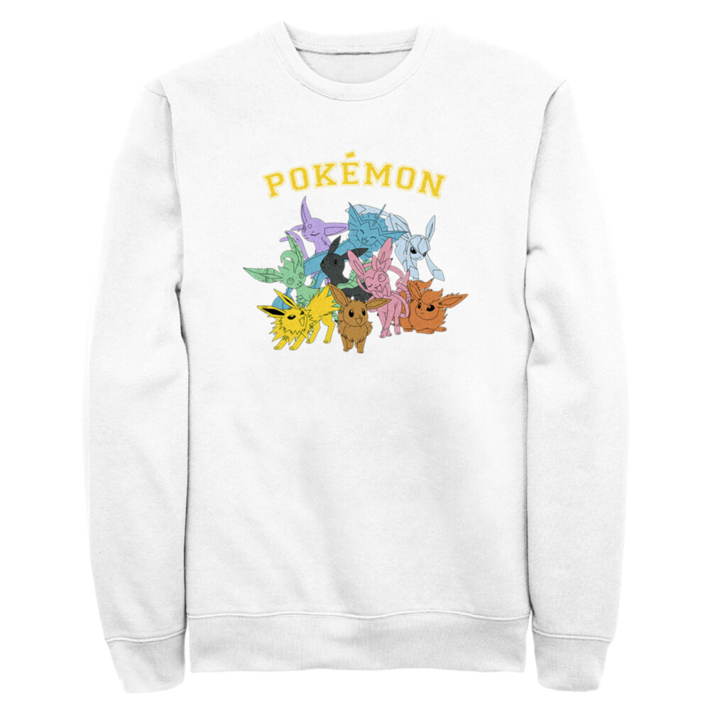 Men's Pokemon Eeveelutions  Adult Sweatshirt