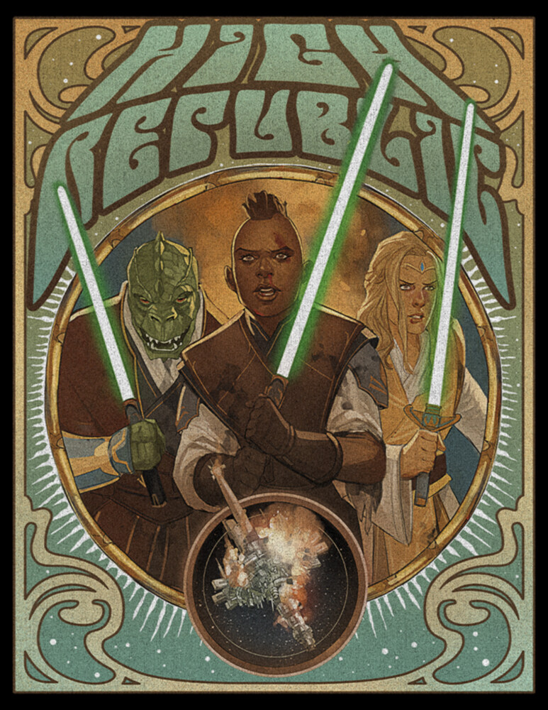 Men's Star Wars The High Republic Jedi There Is No Fear Team  Adult T-Shirt