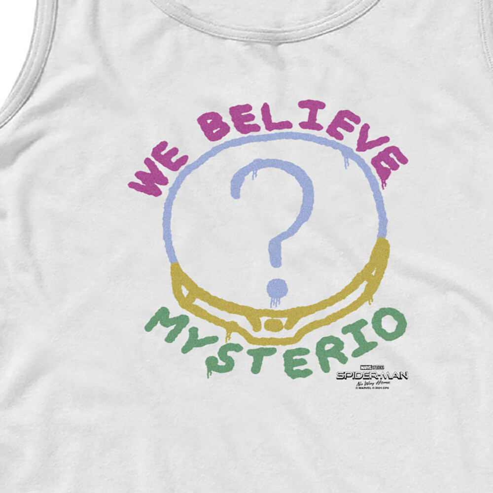 Men's Marvel Spider-Man: No Way Home We Believe Mysterio  Adult Tank Top