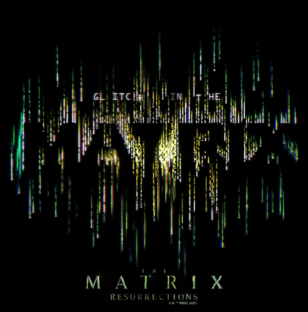 Men's The Matrix Resurrections Glitch in the Matrix  Adult T-Shirt